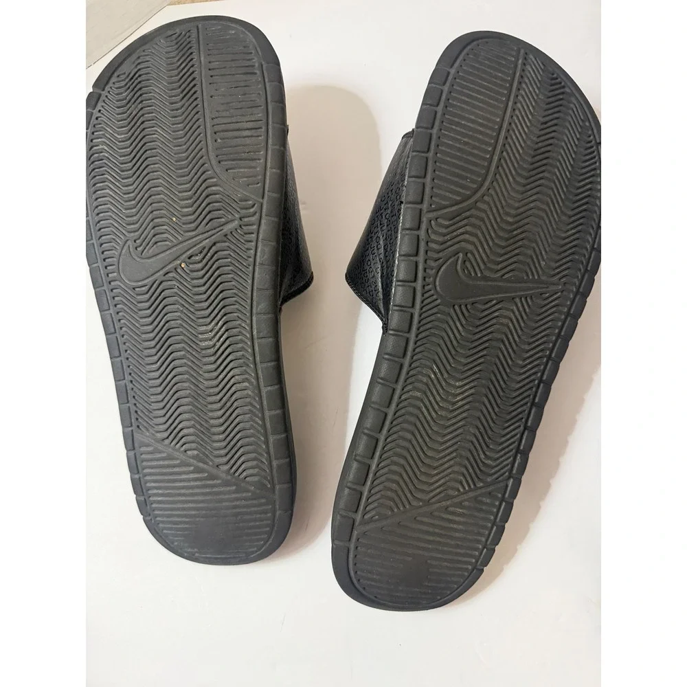Nike Benassi JDI Black Slides Mens 11 Sandals 343880-001